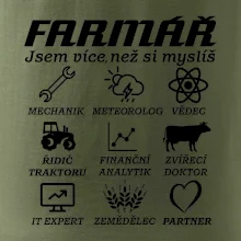 Symboly farmář - Traktorista a partner