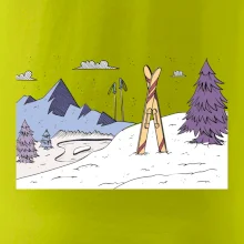 Panorama lyžování