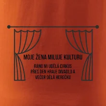 Žena miluje kulturu