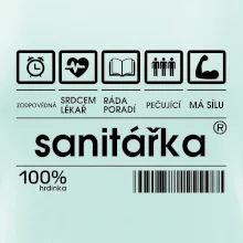 Čárový kód sanitářka
