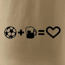Míč, pivo, srdce Míč, pivo, srdce