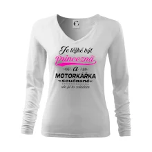 Je těžké být princezna - motorkářka Je těžké být princezna - motorkářka