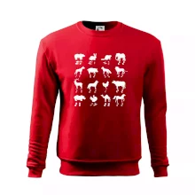 Zvířecí stopy s obrázkem zvířete - stopy zvířat