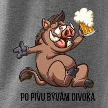 Po pivu bývám divoká
