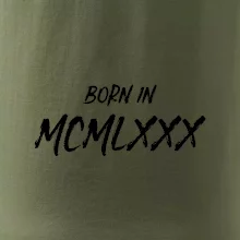Born in - Římské číslo 1980
