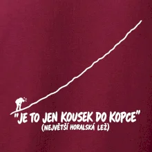 Je to jen kousek do kopce