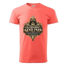 Listopadový gentleman zlatý art deco motiv