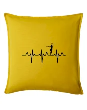 EKG tanečnice salsy