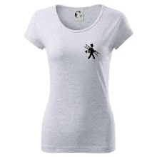 Kominík logo + nápis na zádech