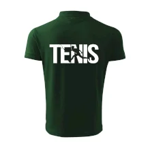 Tenis nápis silueta