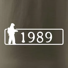 Hasič - ročník narození v rámečku