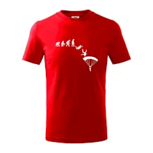 Evoluce parašutista seskok