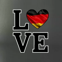 Love Německá vlajka