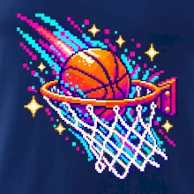 Pixel art basketbalový koš