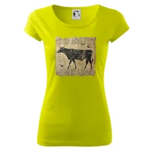 Egyptské hieroglyfy kráva