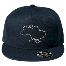 Mapa Ukrajiny - srdce