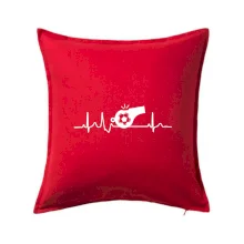 EKG fotbal rozhodčí a píšťalka