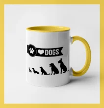 I love dogs - tlapka