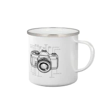 Nákres starý fotoaparát