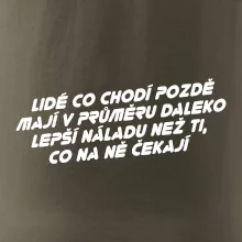 Lidé co chodí pozdě