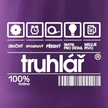 Čárový kód truhlář