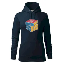 Rubikova kostka kreslená