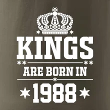 Kings are born in 1988