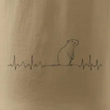 EKG křivka kapybara