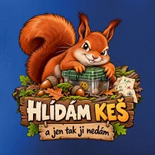 Hlídám keš veverka s pokladem