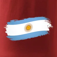Argentina vlajka okousaná