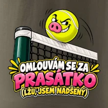 Tenis  -  Omlouvám se za prasátko
