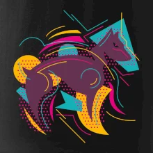 Pes abstrakce hubený