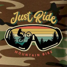 Just ride mountain bike