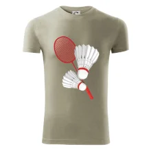 Badminton - pálka a košík