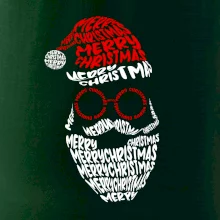 Merry Christmas obličej