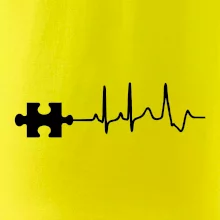 EKG puzzle rozpojené
