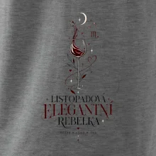 Listopadová elegantní rebelka s hvězdami