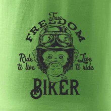 The freedom biker