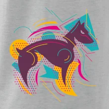 Pes abstrakce hubený