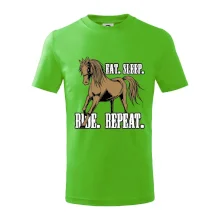 Eat Sleep Ride Repeat Western