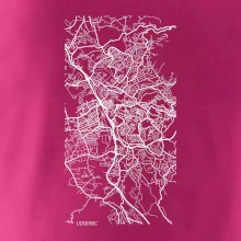 Mapy měst černobílé  Liberec