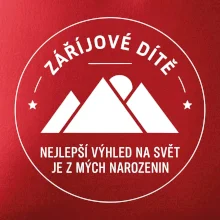 Zářijové dítě. Nejlepší výhled na svět je z mých narozenin