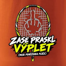 Badminton prasklý výplet