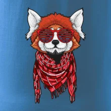 Červená panda hipster