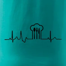 EKG kuchař čepice a příbory