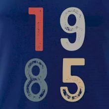 Vintage číslice 1985