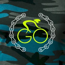 GO cyklista (fluo potisk)
