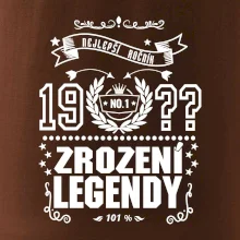 Zrození legendy - pro všechny - vlastní letopočet
