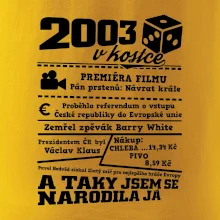 2003 v kostce