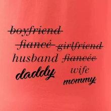 Partnerské triko nastávající rodiče